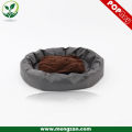 Cama del beanbag del perro, bolsos de haba suaves, cojín desprendible redondo